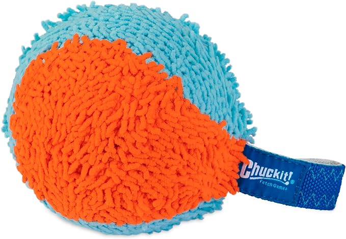 ChuckIt! Indoor Fetch Tumbler Dog Toy (6.5 Inch), Orange and Blue