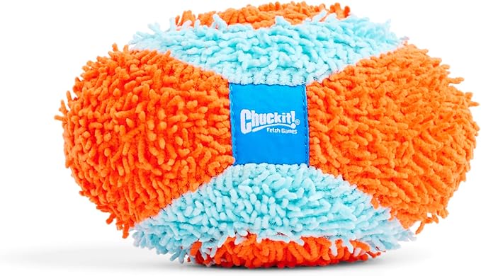 ChuckIt! Indoor Fetch Tumbler Dog Toy (6.5 Inch), Orange and Blue