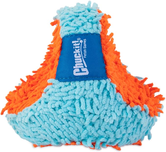 ChuckIt! Indoor Fetch Tumbler Dog Toy (6.5 Inch), Orange and Blue